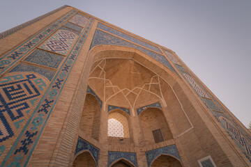 Awesome view of Hazrati Imam Mosque in Tashkent, Uzbekistan.