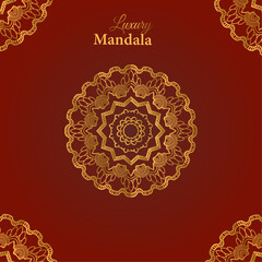 Modern mandala design.