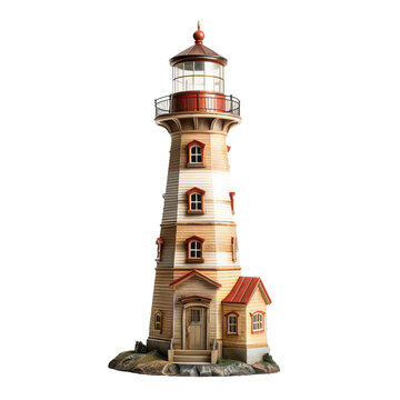 Lighthouse, PNG image