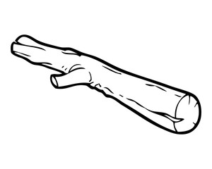 log line vector illustration