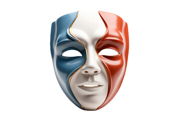 Opera Mask in transparent background, isolated object