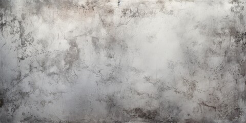 Naklejka premium Silver Grunge Background Texture with Empty Copy Space for Text created with Generative AI Technology