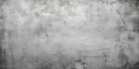 Silver Grunge Background Texture with Empty Copy Space for Text created with Generative AI Technology