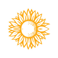 Make a Professional Sunflower Vector