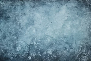 Foto op Aluminium Winter Grunge Background Texture with Empty Copy Space for Text created with Generative AI Technology © Sentoriak