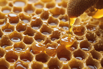 Honeycomb background