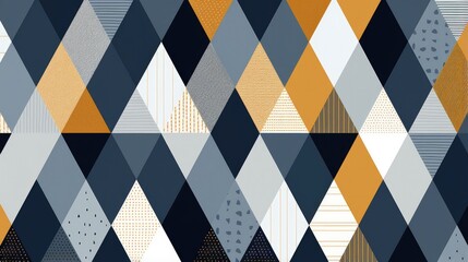 Geometric patterns inspired by Scandinavian textiles.