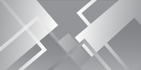 Fototapeta premium Abstract background with geometric diagonal lines.White and grey gradient background modern abstract vector.Perfect design for headline and sale banner, cover ,poster, web template Vector illustration