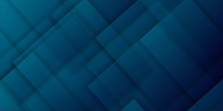 Minimal blue abstract modern background design. Vector futuristic digital landscape with line abstract dark blue background. Vector abstract graphic design banner pattern presentation background.