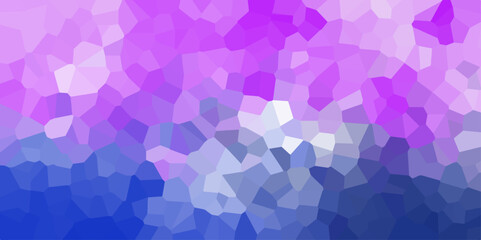 Colourful pink and blue crystallize abstract background vector illustration. Abstract Trianglify gradient Generative Art background illustration.light abstract mosaic polygonal background .