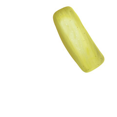 Illustration of pandan pukis cake 