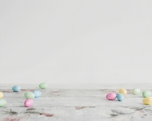 5 x maquetas de fondo de productos de Pascua Estilo de Pascua Fotografía de stock, Diseño de fotos Flat Lay Mock Up, JPG Descarga digital
