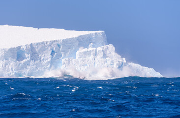 Calving Glacier, Drake's Passage, Antarctica