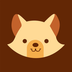 Fox illustration vector design in eps 10