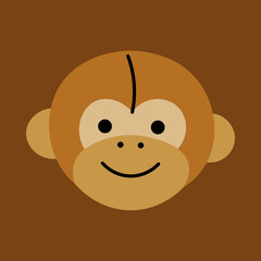 Monkey illustrations vector design in eps 10