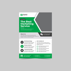 Corporate business flyer design 