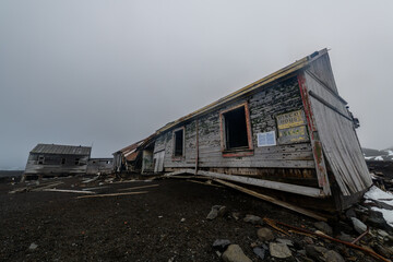 Remains Of A Historical Whaling Station, Deception Island -Whalers Bay, Antarctica