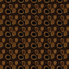 Abstract wooden background with circles