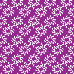 Floral seamless pattern. Purple vector background. Textile print or packaging design.