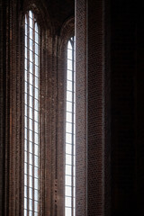 St. Marien Kirche in Beeskow, Brandenburg. Historic church in Germany