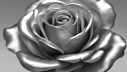Closeup of Silver rose background