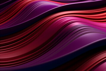 a pink and violet-shaped wave background