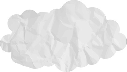 cloud paper art