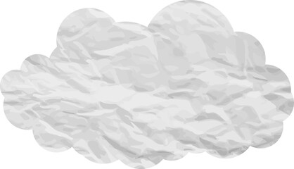 cloud paper art