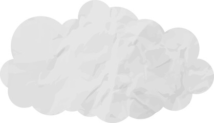 cloud paper art