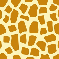 Giraffe Skin Pattern. Animal Print