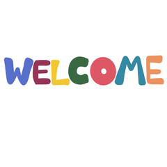 Welcome font