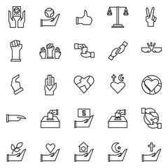 Tolerance Icon in Line Style Perfect for Presentation and any Purpose