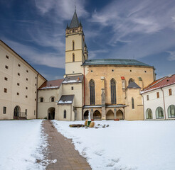 Basilica Minor of Saint Benedict. Hronsky Benadik. Slovakia.