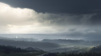 Generative AI, Overcast Sky