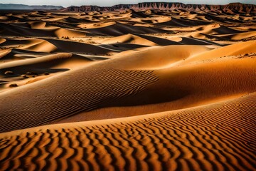 sand dunes in the desert