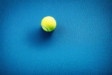 tennis ball on the tennis court