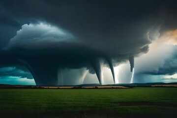 lightning in the storm