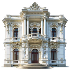 Naklejka premium Palace Building Isolated