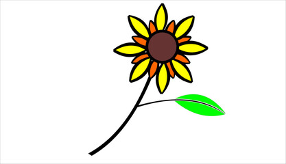 an icon depicting a flower