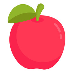 A beautiful design icon of apple


