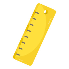 Trendy design icon of measurement scale 

