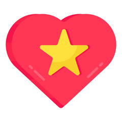 An icon design of heart
