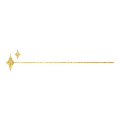  frame with sparkle gold glitter minimalist y2k aesthetic line element trendy linear with star geometric form.twinkle simple decorative hologram pastel style border