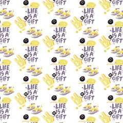 seamless  modern pattern design ,typography modern bacakground pattern design,