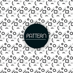 black and white background with numbers,squre styel pattern layout design