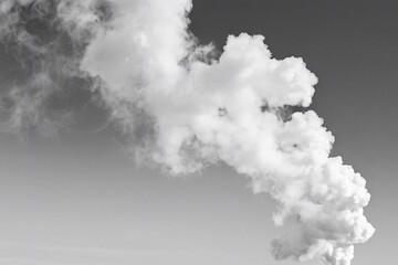 smoke from the chimney