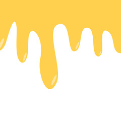 Melted Cheese Corner Border
