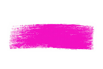 Brush stroke single color pink
