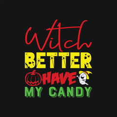 Fototapeta na wymiar Halloween T-shirt Design, Do you need a Halloween T-shirt Design for the Typography and trendy t-shirt? You are in the right place.