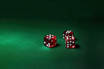 Three casino ce winning numbers green cloth, casino gambling, copy space